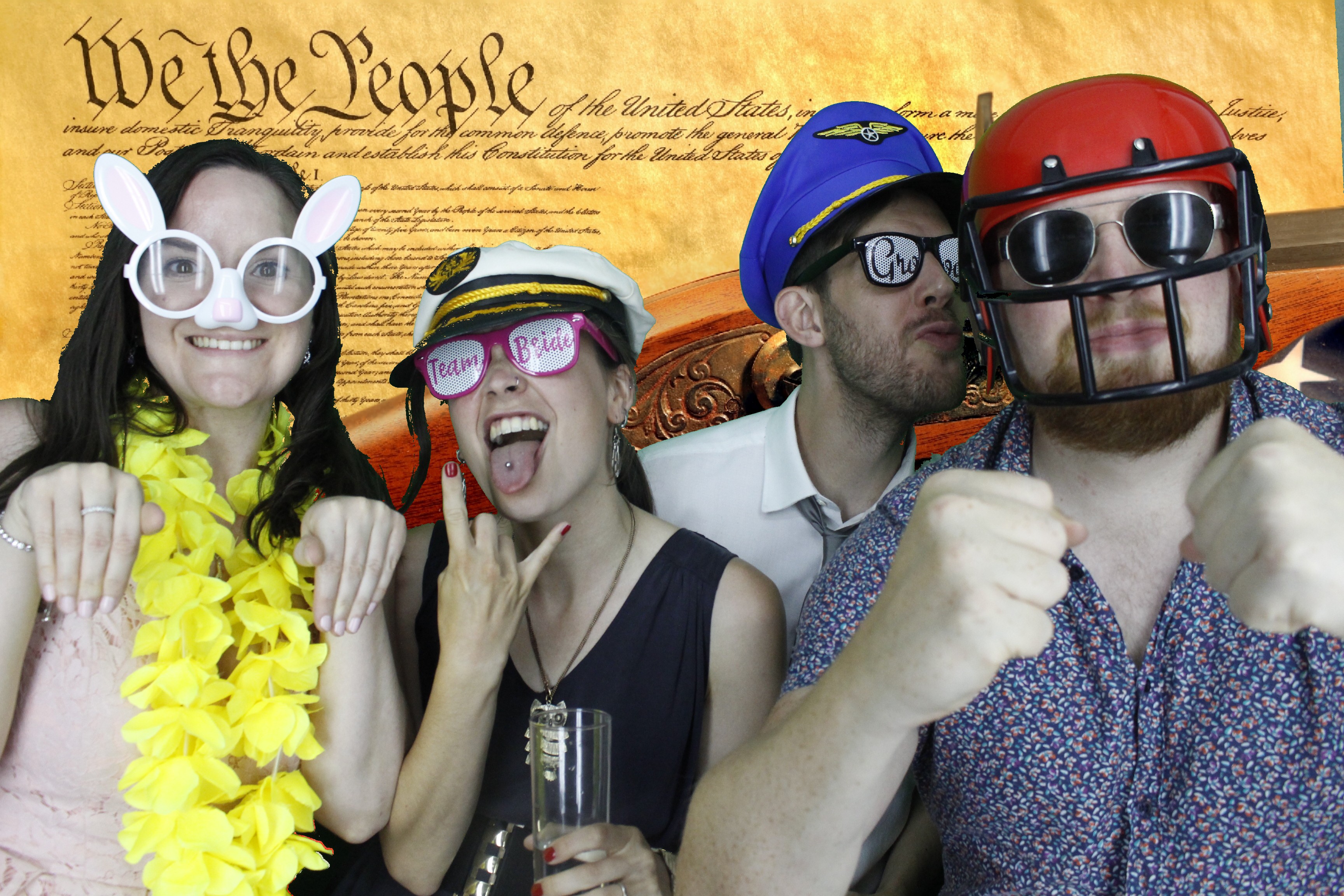 Rebecca and Warren's Wedding | View more photos from the event at gallery.myphotoboothexperience.co.uk/u/MyPhotoBoothExperienceLtd/Rebecca-and-Warrens-Wedding